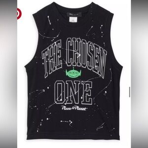 DISNEY TOY STORY PIXAR x JUNK FOOD *RARE* The Chosen One Pizza Planet Tank small